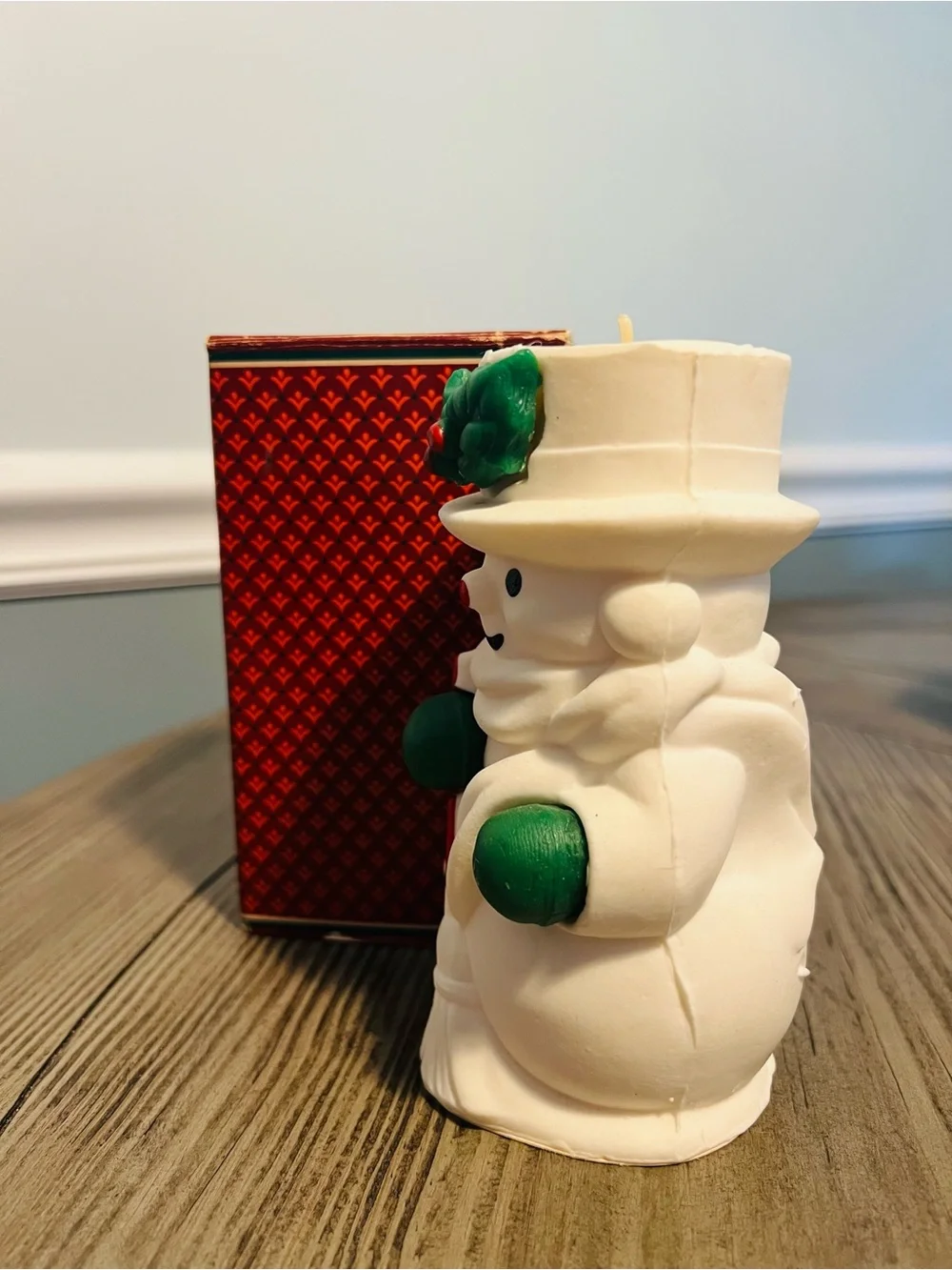 Vintage Avon Mr. Snowlight Bayberry Snowman Candle – Original Box